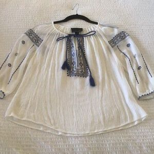 Cynthia Rowley Boho top
